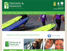 Tablet Screenshot of friendsandfamilies.org.uk